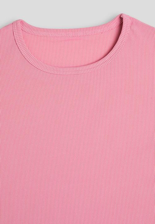 Pop Candy - Ribbed lounge set - medium pink