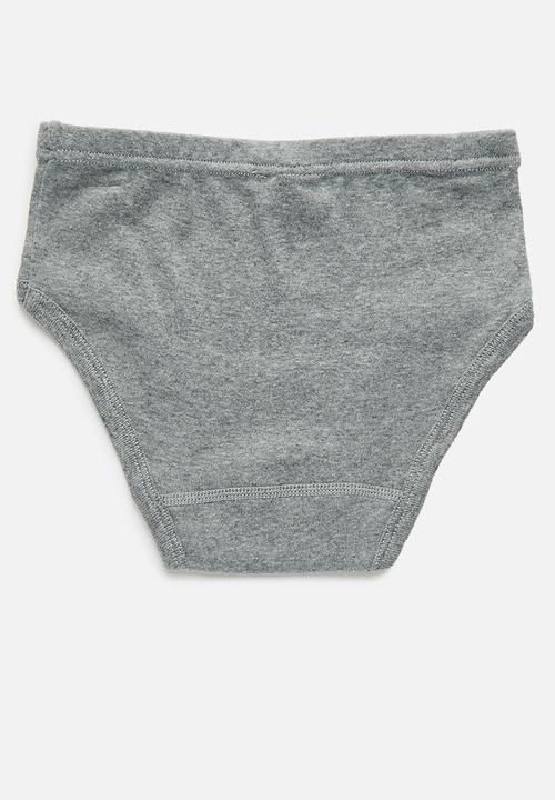 Pop Candy - 3 pack hipster briefs - grey
