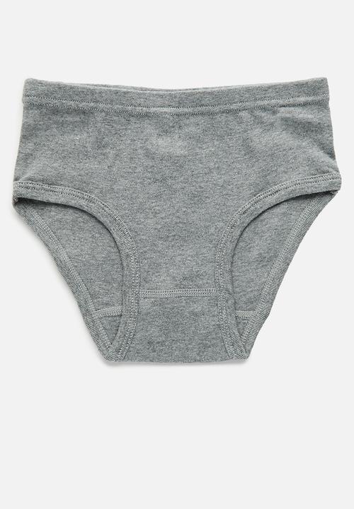 Pop Candy - 3 pack hipster briefs - grey