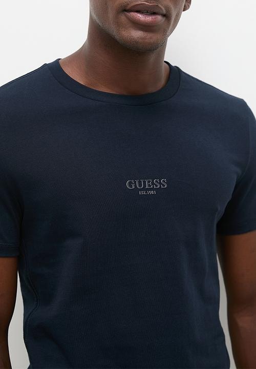 GUESS - Aidy Cn Short sleeve Tee - Smart Blue