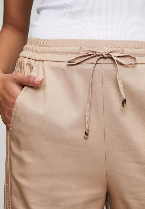 Steve Madden - Ladies emilia wideleg cargo pant - caramel