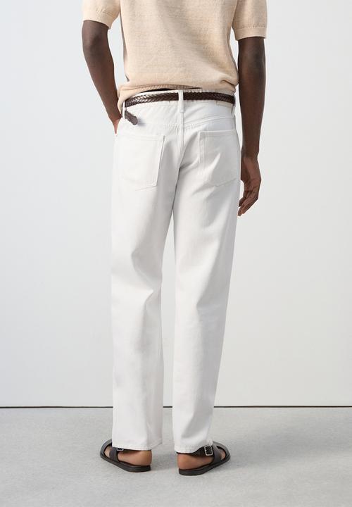 MANGO - Jeans Rino - Off white