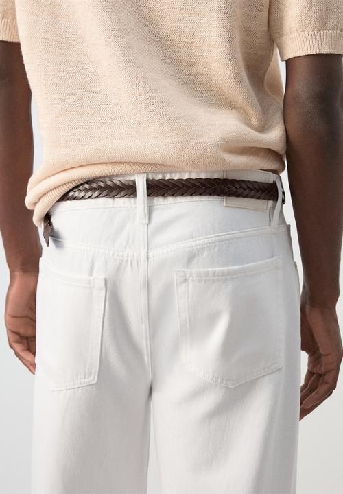 MANGO - Jeans Rino - Off white