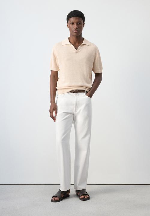 MANGO - Jeans Rino - Off white