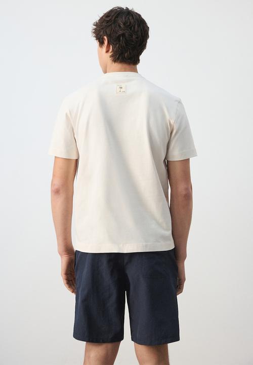 MANGO - T-Shirt Somb - white