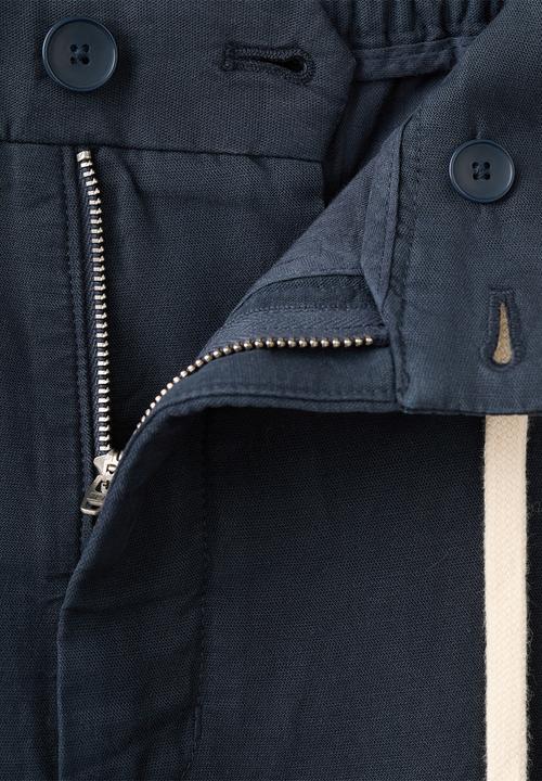 MANGO - Trousers Sants - Navy