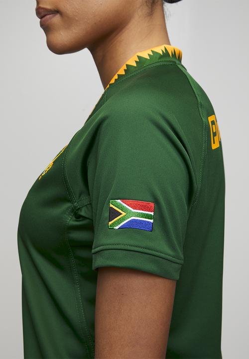 Nike - Springbok Wnk Stadium Ss Jersey - Gorge Green/University Gold