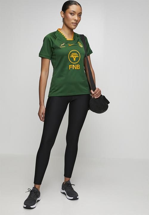 Nike - Springbok Wnk Stadium Ss Jersey - Gorge Green/University Gold
