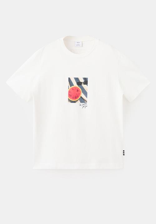 MANGO - T-Shirt Sandia - White