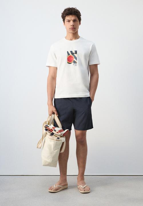 MANGO - T-Shirt Sandia - White
