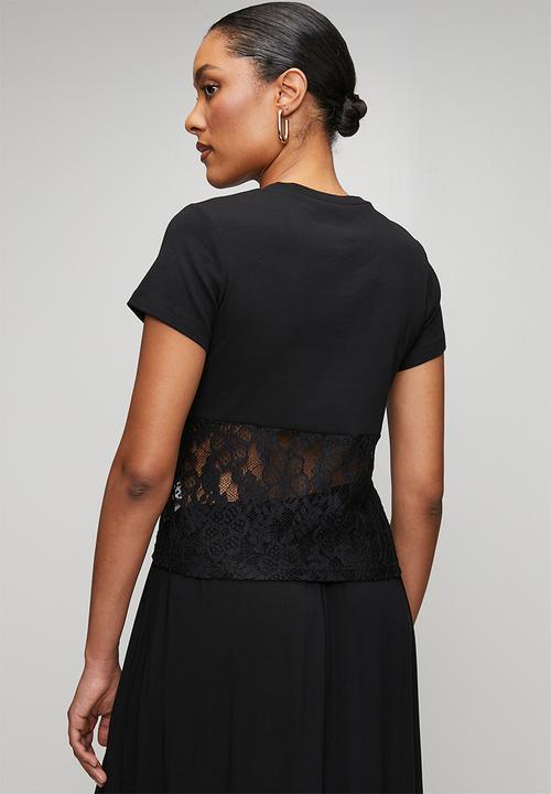 Trendyol - Lace Blouse - Black