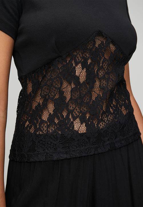 Trendyol - Lace Blouse - Black