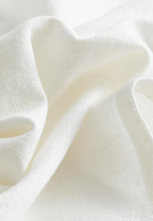 H&M - 4-Pack linen-blend napkins - white