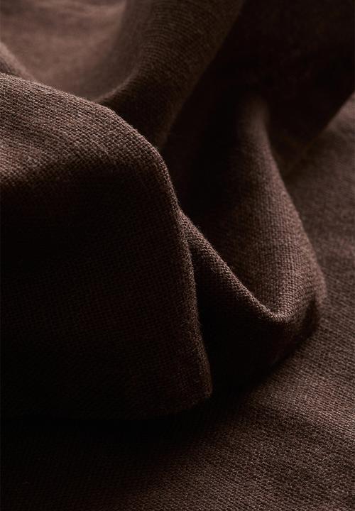 H&M - 4-Pack linen-blend napkins - dark brown