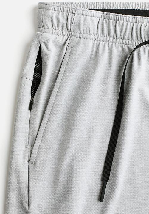 H&M - Sports shorts with drymove? - light grey marl