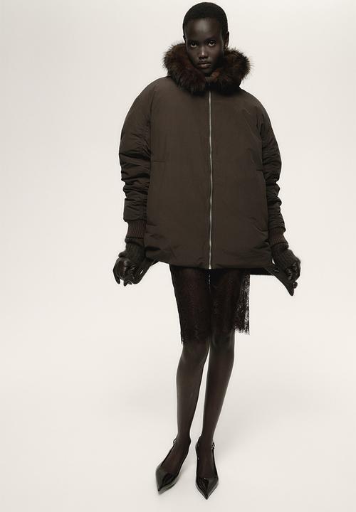 H&M - Padded jacket - dark brown