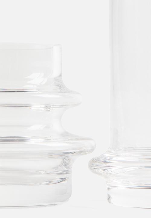 H&M - 2-Pack mini glass vases - transparent