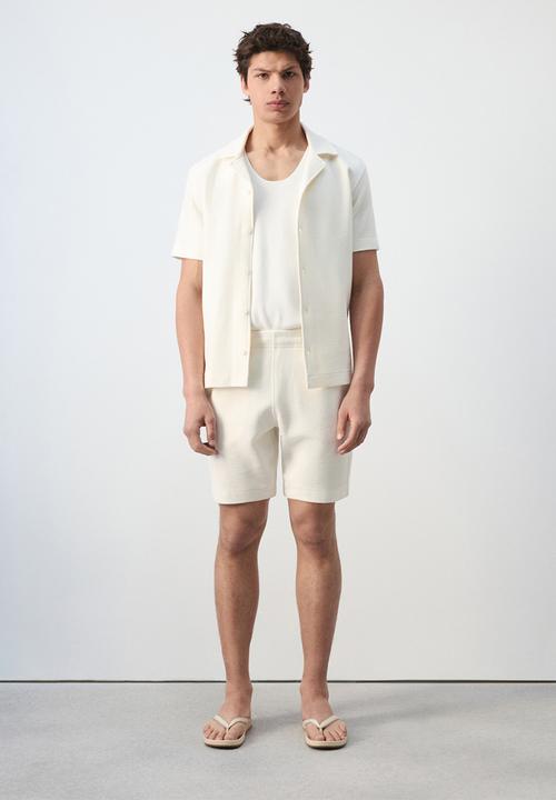 MANGO - Shorts Peps - Ligth Beige