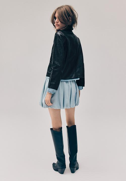 H&M - Coated jacket - black