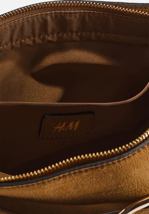 H&M - Strap-detail shoulder bag - brown