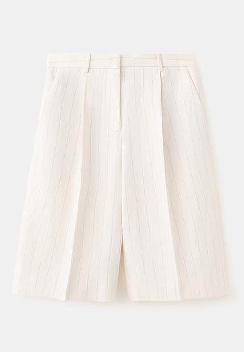 MANGO - Bermudas argelia - light beige