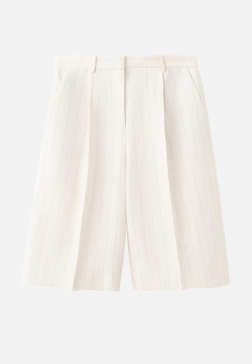 MANGO - Bermudas argelia - light beige