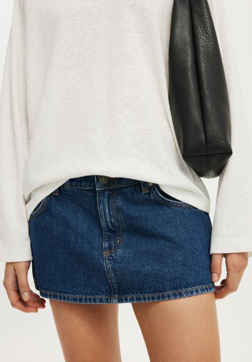 Cotton On - Original Denim Skort - Gemini Blue