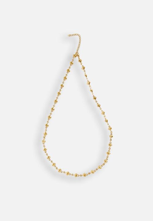 Zoe on Trend - Elegant designer necklace  - gold
