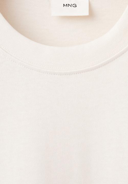 MANGO - T-Shirt Anouk - Light Beige
