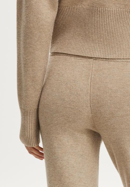 Cotton On - Lotus Knit Pant - Chai Dusk