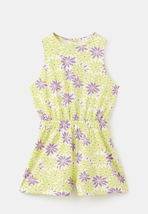 MANGO - Jumpsuit Miranda - Light Pastel Yellow