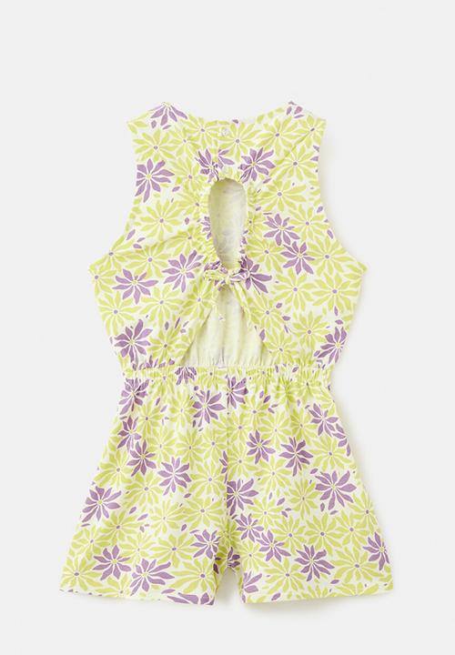 MANGO - Jumpsuit Miranda - Light Pastel Yellow