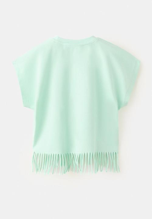 MANGO - T-Shirt Mlazo - Green