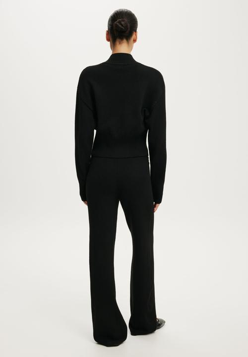 Cotton On - Lotus Knit Pant - Black