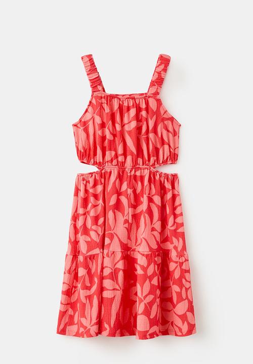 MANGO - Dress Sao - Bright Pink
