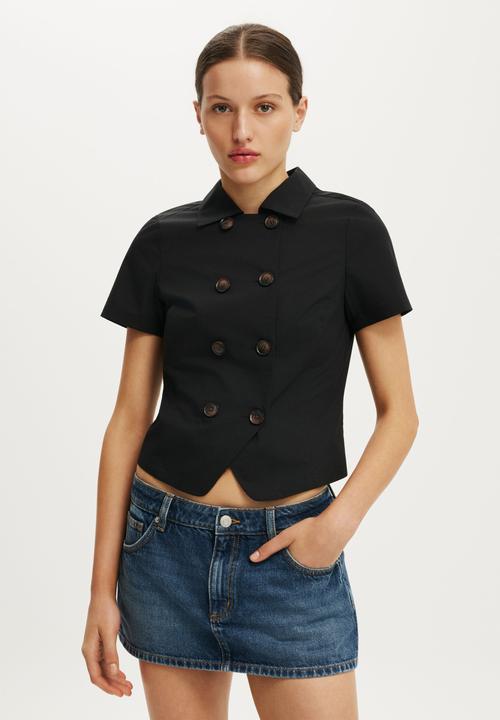 Cotton On - Original Denim Skort - Scorpio Blue