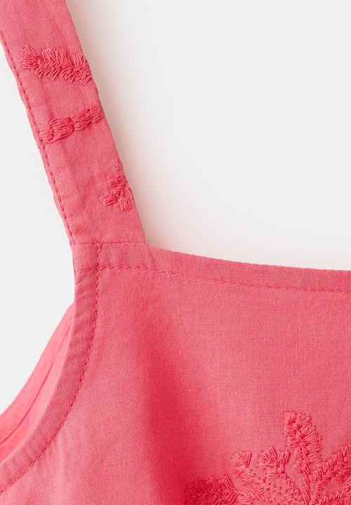 MANGO - Blouse Fresaset - Medium Red