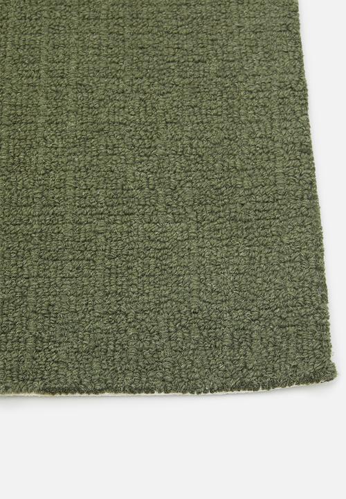 Sixth Floor - Monaco Wool Blend Rug Olive