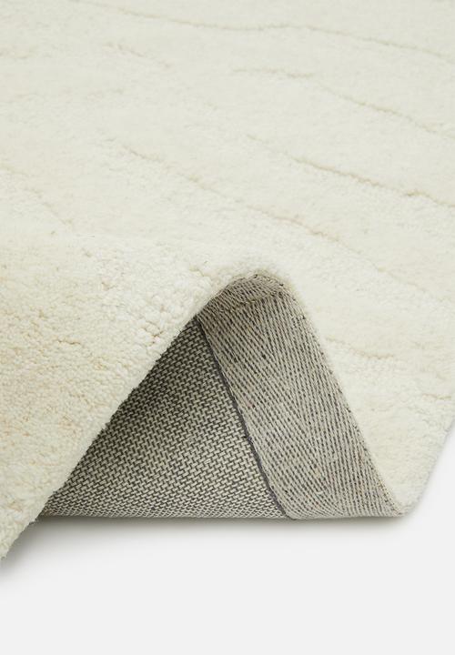 Sixth Floor - Namib Wool Blend Tufted Rug - Natural