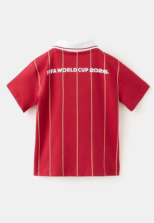 MANGO - T-Shirt Fifaesb - Bright Red