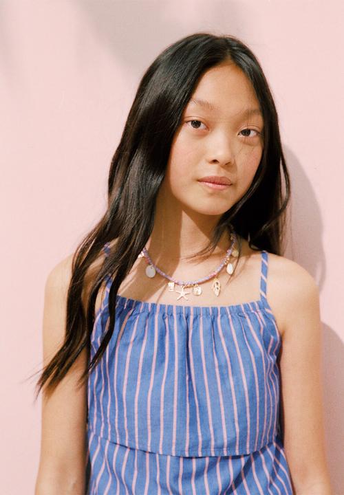 MANGO - Necklace Calella - Lt-Pastel Purple