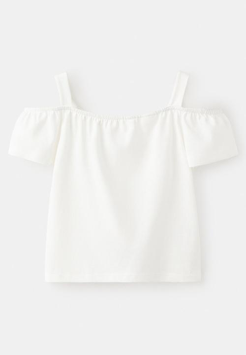 MANGO - T-Shirt Nudo - Natural White