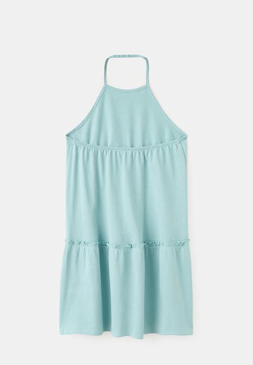 MANGO - Dress Alex - Light/Pastel Blue