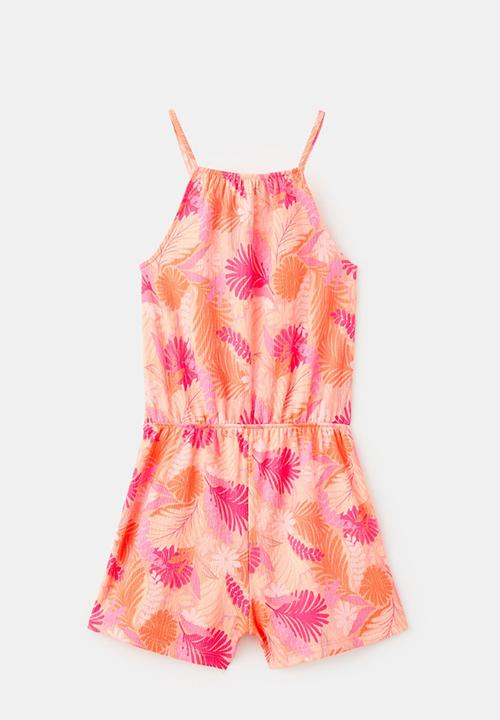 MANGO - Jumpsuit Janeiro - Light/Pastel Orange