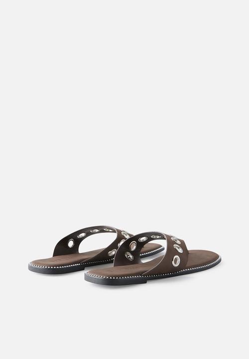 Cotton On - BOWIE SLIDE-CHOC EYELETS