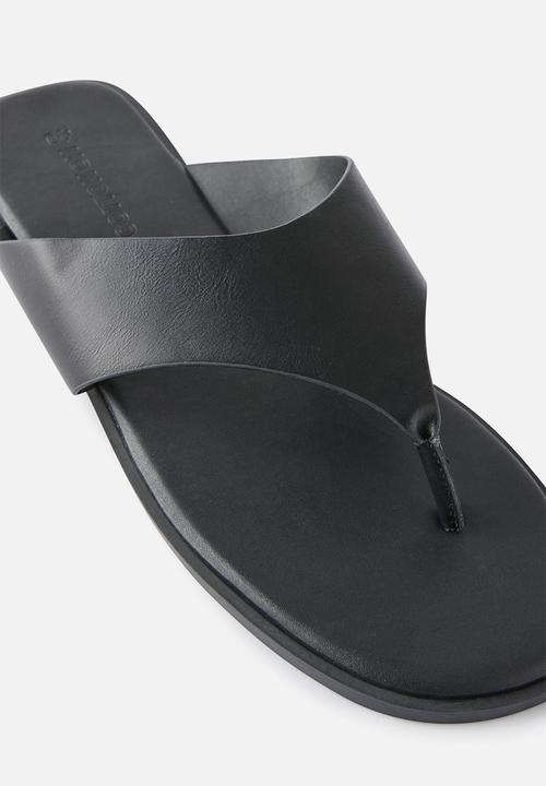Cotton On - BOWIE SLIDE-BLACK SMOOTH