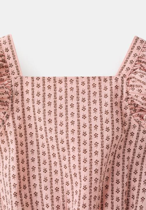 MANGO - Blouse Westset - Pink