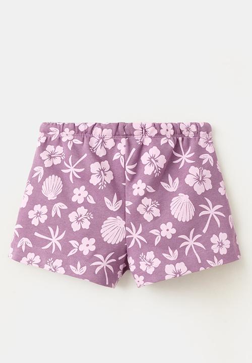 MANGO - Shorts Simbaop - Light & Pastel Purple