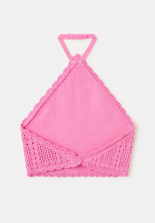 MANGO - Top Aylin - Bright Pink