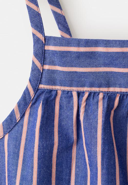 MANGO - Dress Rayi - Medium Blue